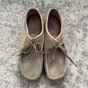 Clarks Originals Wallabee Shoes Womens 10 Tan/ Beige